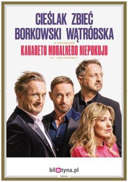 Chełm Wydarzenie Kabaret Kabaret Moralnego Niepokoju - 100 procent (Cieślak, Zbieć, Borkowski, Wątróbska)